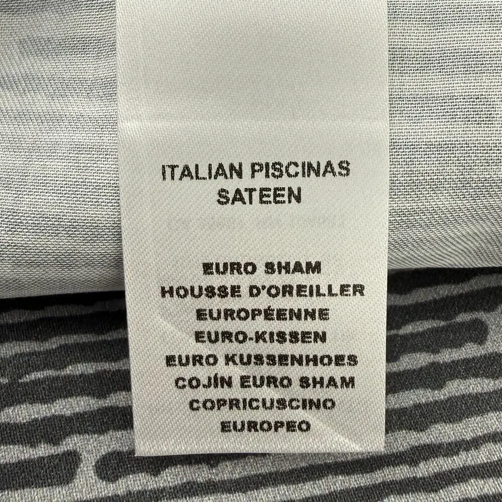 Restoration Hardware Italian Piscinas Sateen Euro Sham Set 26